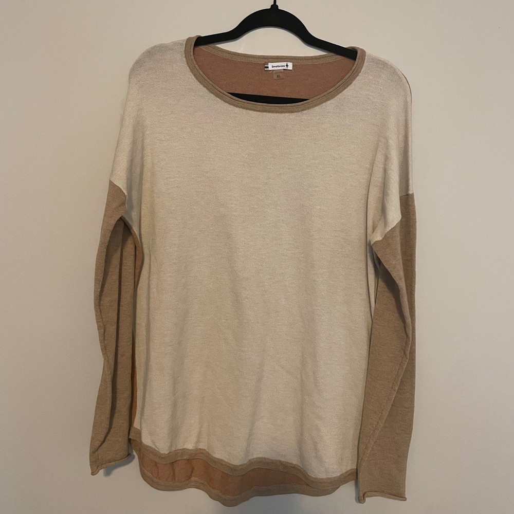 Smartwool Shadow Pine Colorblock Base layer sweat… - image 2